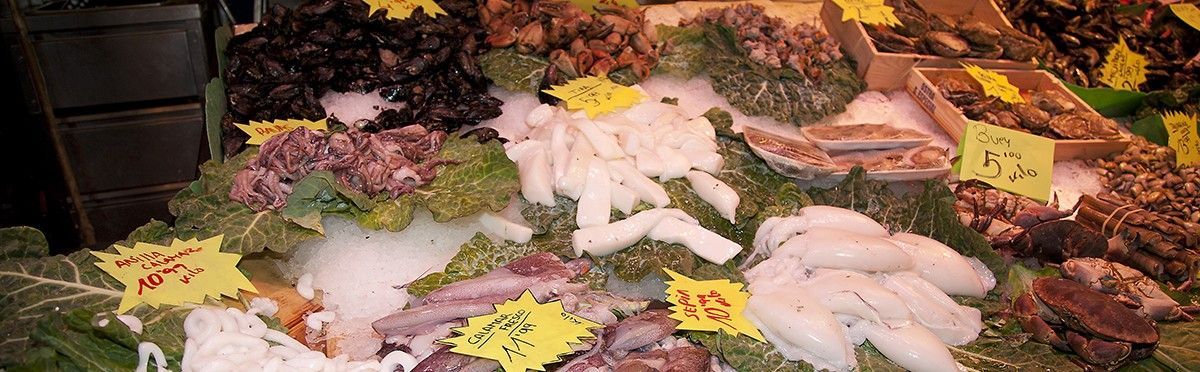 Fresh Seafood - La Boqueria Market 